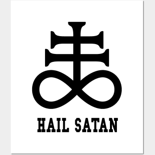 Sigil Of Leviathan Hail Satan Posters and Art